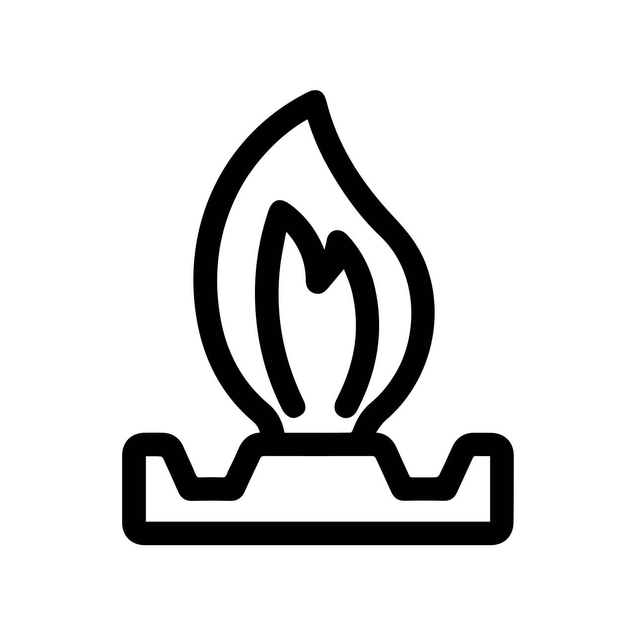 Icono estufa