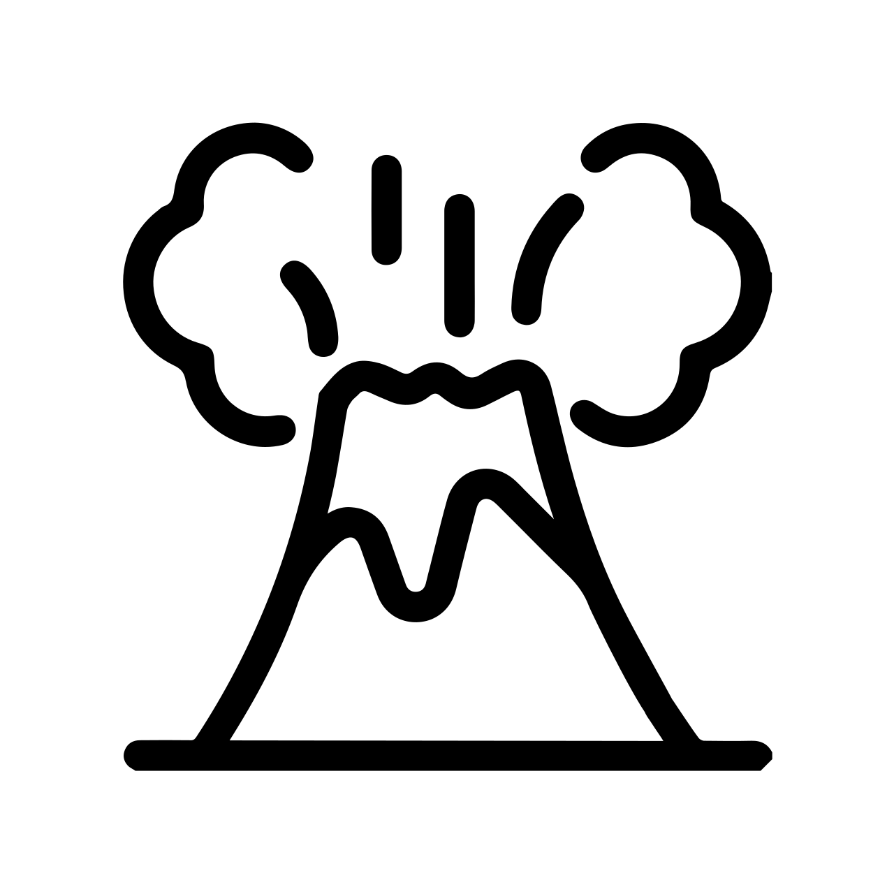 Icono volcan
